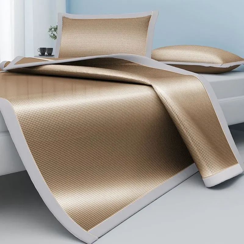 WASART Summer cooling mattress cool air conditioning ice sleeping mat folding couple cold sheet bed protection pad king size