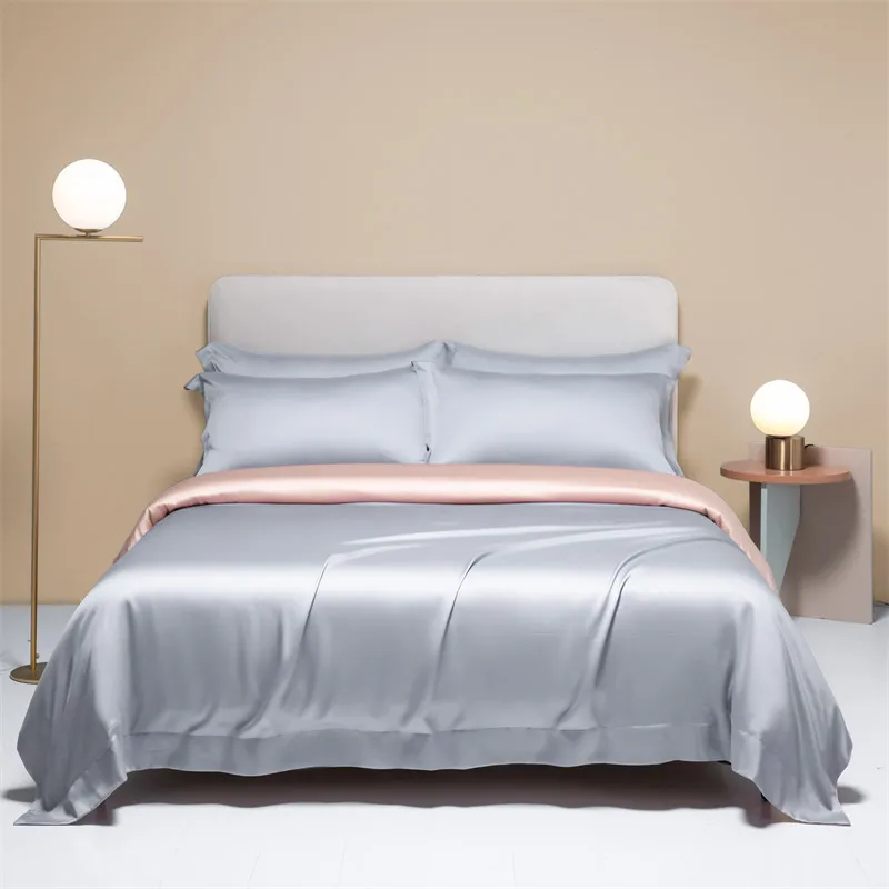 Luxury Bedding 100% Bamboo Duvet Cover 1PC Soild Colors Single Queen King Bed Cover Quilt Cover Soft Comfort Cool Summer Cooling